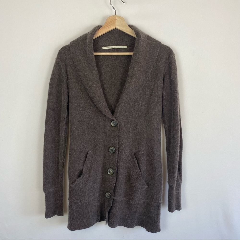 Twelfth Street By Cynthia Vincent Silk Cashmere Cardigan Size Small